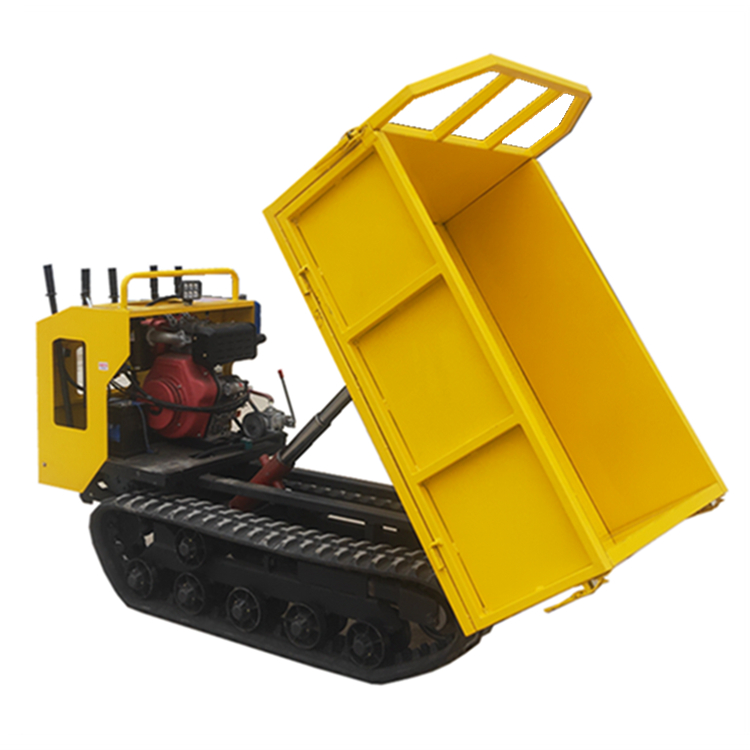 Mini Diesel Dumper/Truck Dumper/Crawler Carrier Rubber Track 1
